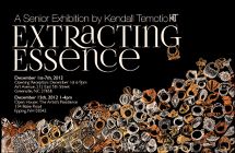 Extracting essence: show poster